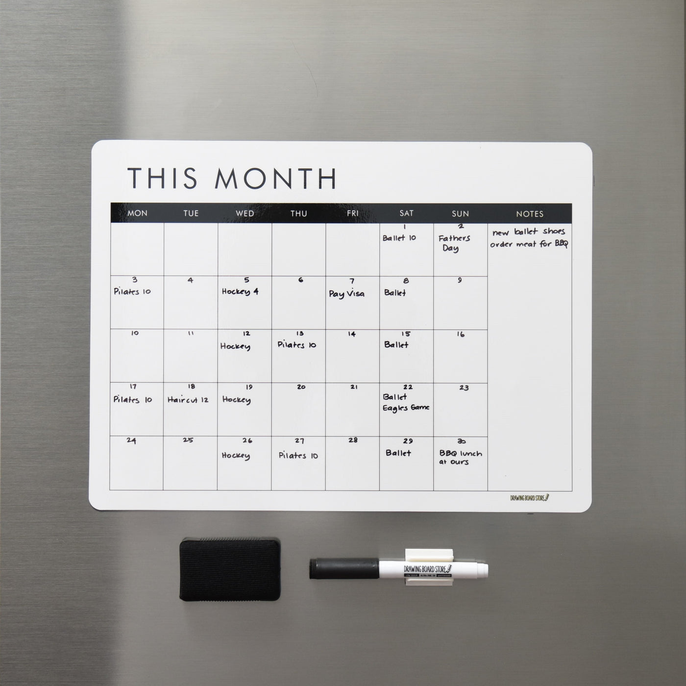 MONTHLY PLANNER   White