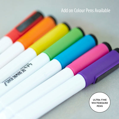 Ultrafine whiteboard dry erase magnetic colour pen set | Drawingboardstore
