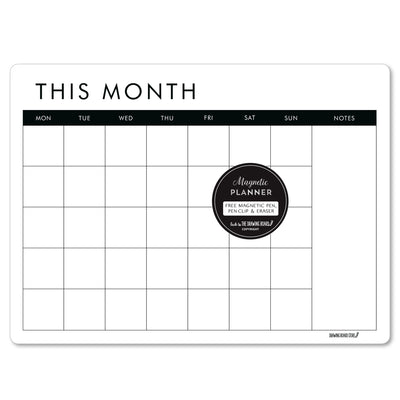 MONTHLY PLANNER   White