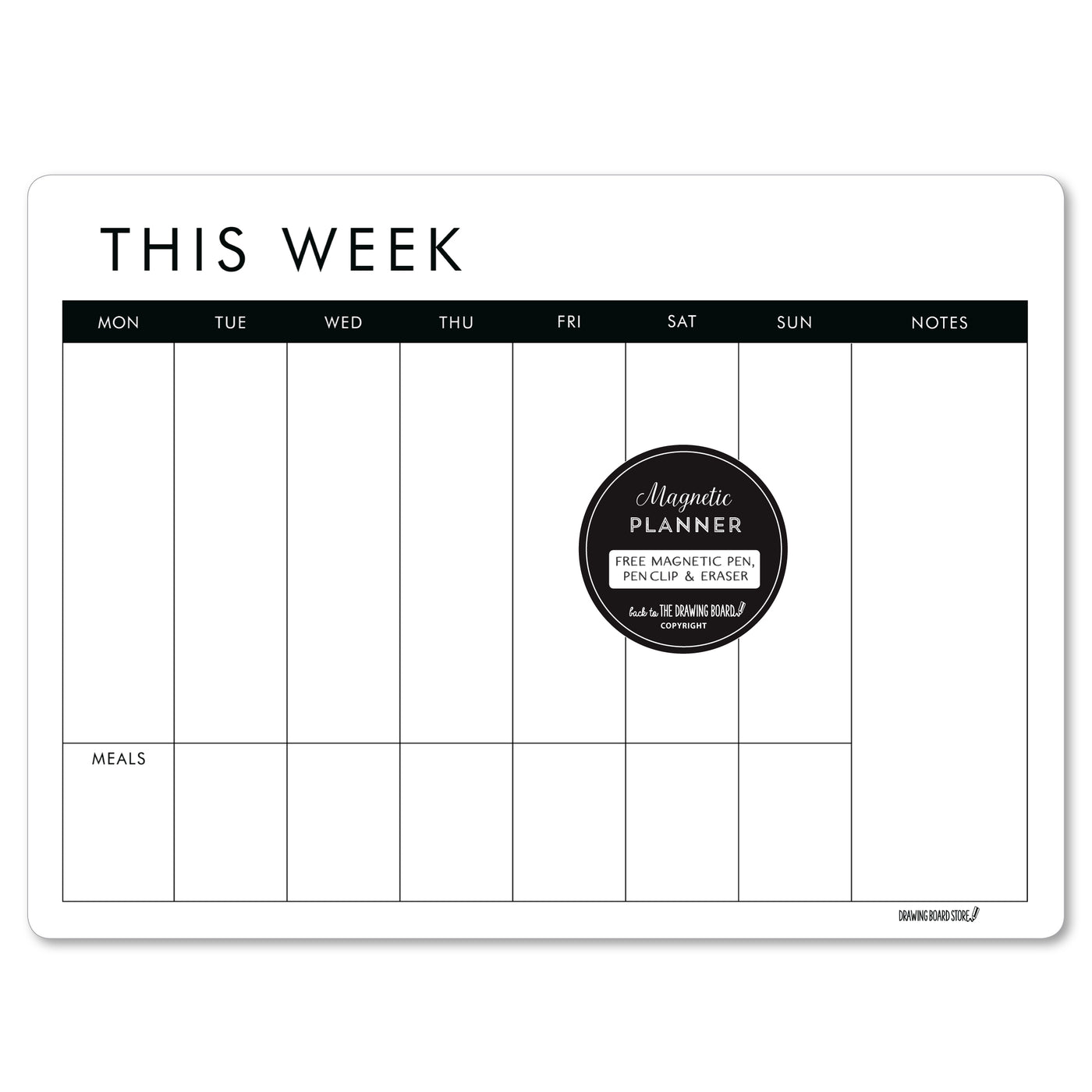 WEEKLY PLANNER White